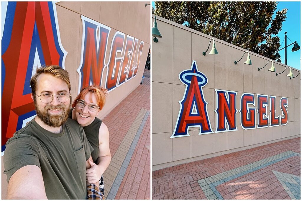 Angels baseball game